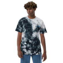 Load image into Gallery viewer, Embroidered Oversized Tie-Dye T-Shirt