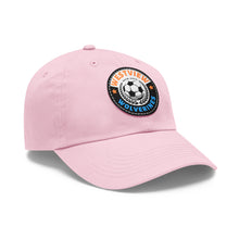 Load image into Gallery viewer, Dad Hat with Leather Patch