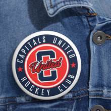 Load image into Gallery viewer, Capitals United Hockey Club Pin Button