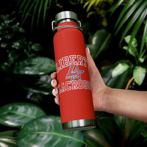 Liberty Lacrosse Copper Insulated Water Bottle - 22oz Sports Tumbler