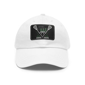20th Anniversary Dad Hat with Leather Patch