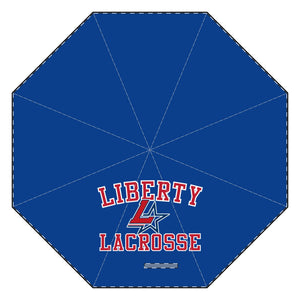 Liberty Lacrosse Foldable Umbrella - Durable Sporty Design