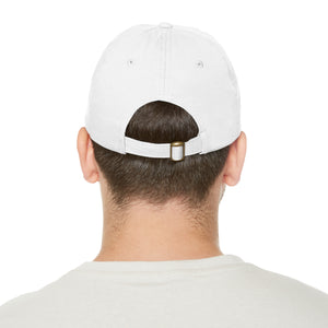 Team Logo Leather Patch Dad Hat