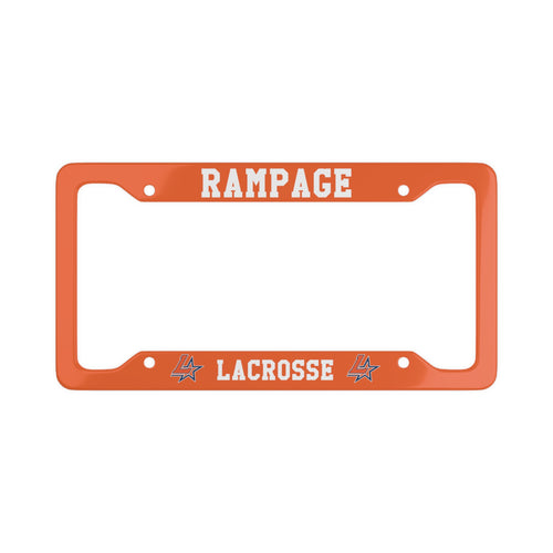 Jr. Rampage Lacrosse License Plate Frame