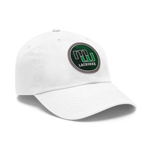 Team Logo Leather Patch Dad Hat