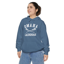 Load image into Gallery viewer, Omaha Lacrosse Unisex Hoodie - Comfortable Casual Wear for All Seasons