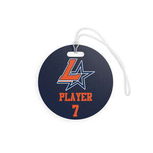Jr. Rampage Player Lacrosse Bag Tag