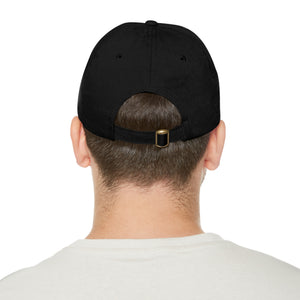 Team Logo Leather Patch Dad Hat