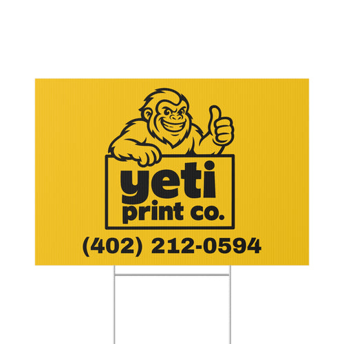 Custom Lawn Sign for Businesses 22