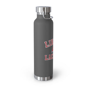 Liberty Lacrosse Copper Insulated Water Bottle - 22oz Sports Tumbler