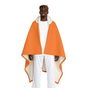 Cozy Hooded Sherpa Fleece Blanket - Perfect for Game Day