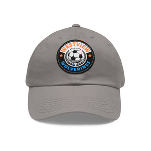 Dad Hat with Leather Patch