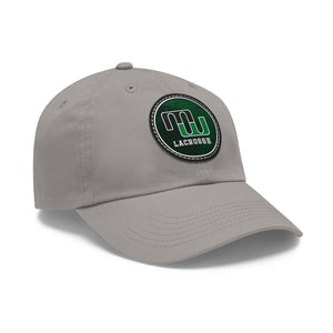 Team Logo Leather Patch Dad Hat