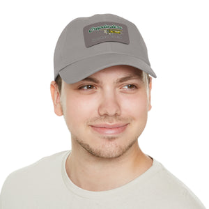 Leather Patch Dad Hat