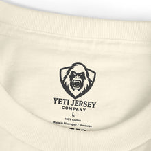 Load image into Gallery viewer, Yeti Jersey Co. Vintage Lacrosse Cream Tee