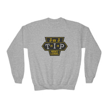 Load image into Gallery viewer, Gildan Brand Youth Hockey Crewneck Sweatshirt - "3v3' TIP Hockey League"