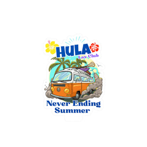 Summer Vibes Hula Decals, Vinyl Sticker