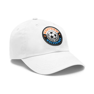 Dad Hat with Leather Patch