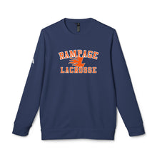 Load image into Gallery viewer, Rampage Lacrosse Crewneck Sweatshirt — Team Logo Fleece