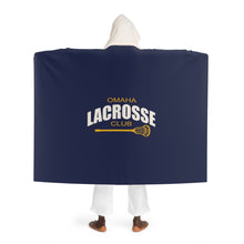 Load image into Gallery viewer, Game Day Hooded Sherpa Fleece Blanket
