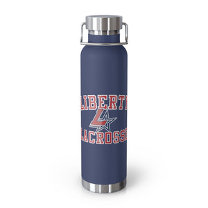 Liberty Lacrosse Copper Insulated Water Bottle - 22oz Sports Tumbler