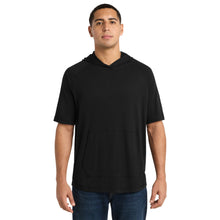 Load image into Gallery viewer, 402 LAX Short Sleeve Performance Hoodie – Lacrosse Player Training Top