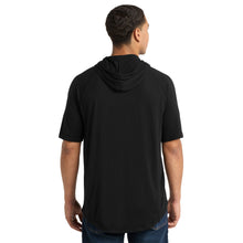 Load image into Gallery viewer, 402 LAX Short Sleeve Performance Hoodie – Lacrosse Player Training Top