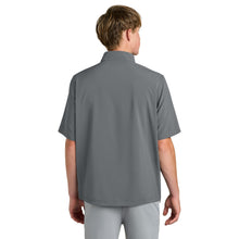 Load image into Gallery viewer, Men's Short-Sleeve Quarter-Zip Pullover Jacket — Lightweight Polyester Outerwear