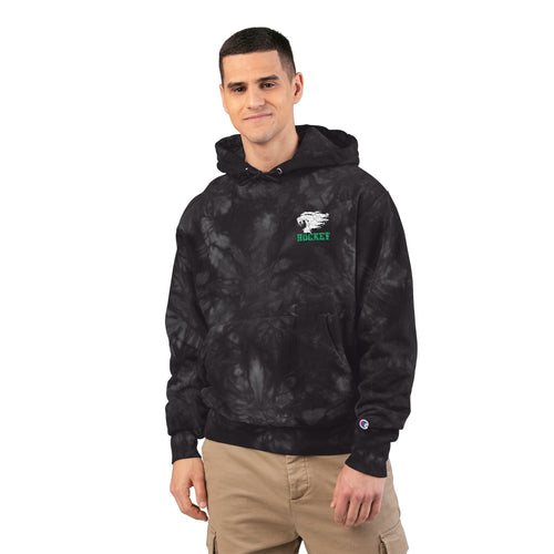 Champion Premium Embroidered Tie-Dye Hoodie