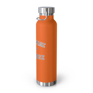 Liberty Lacrosse Copper Insulated Water Bottle - 22oz Sports Tumbler