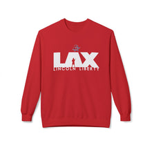 Load image into Gallery viewer, Gildan Brand LAX Lincoln Liberty Crewneck Sweatshirt