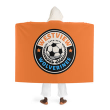 Load image into Gallery viewer, Game Day Hooded Sherpa Fleece Blanket
