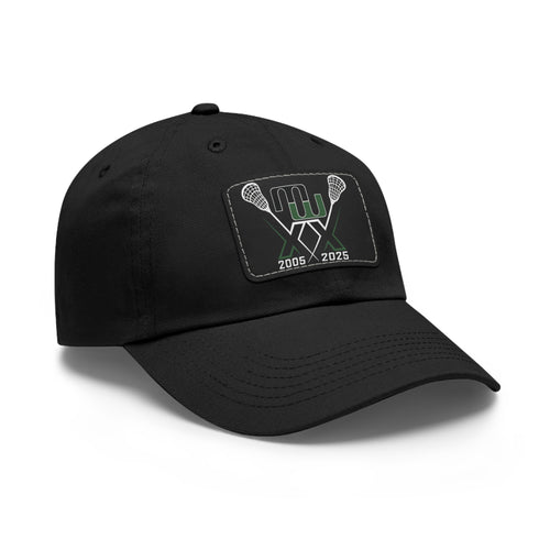 20th Anniversary Dad Hat with Leather Patch