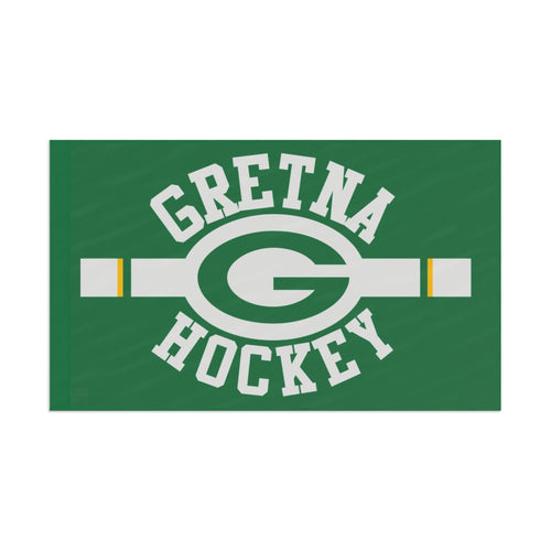 3'x5' Gretna Hockey Game Day Flag