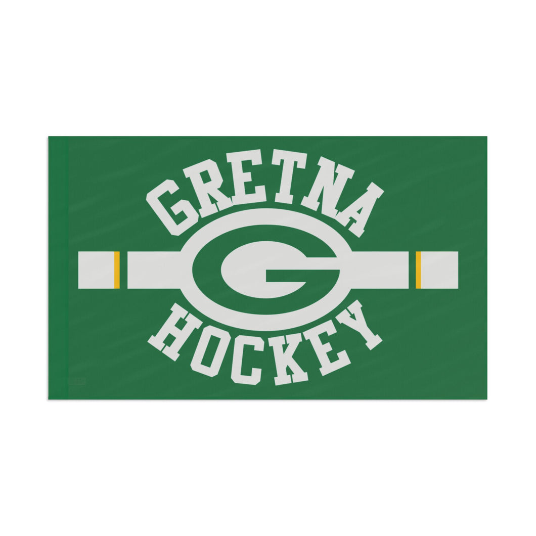 3'x5' Gretna Hockey Game Day Flag
