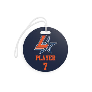 Jr. Rampage Player Lacrosse Bag Tag