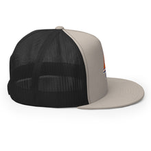 Load image into Gallery viewer, Embroidered Flat Bill Trucker Cap