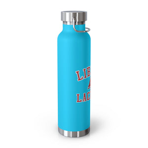 Liberty Lacrosse Copper Insulated Water Bottle - 22oz Sports Tumbler