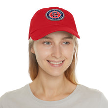 Load image into Gallery viewer, Dad Hat with Leather Patch (Caps United)