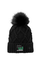 Load image into Gallery viewer, New Era Brand Embroidered Pom Beanie
