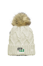 Load image into Gallery viewer, New Era Brand Embroidered Pom Beanie