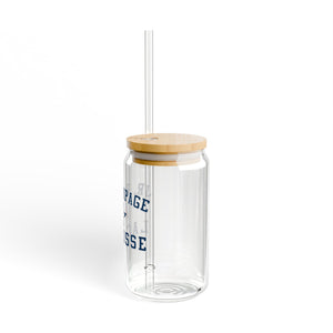 Team Logo Sipper Glass, 16oz