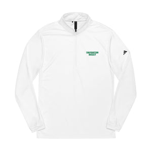 Adidas® Embroidered Quarter-Zip Pullover
