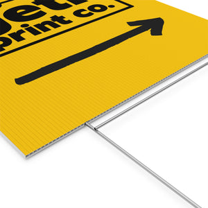 Custom Yard Sign - Multiple Sizes Available