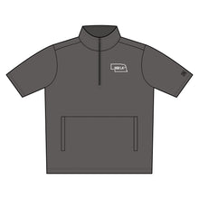 Load image into Gallery viewer, Men's Short-Sleeve Quarter-Zip Pullover Jacket — Lightweight Polyester Outerwear