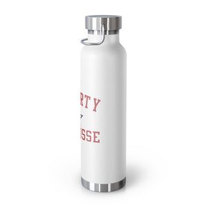 Liberty Lacrosse Copper Insulated Water Bottle - 22oz Sports Tumbler