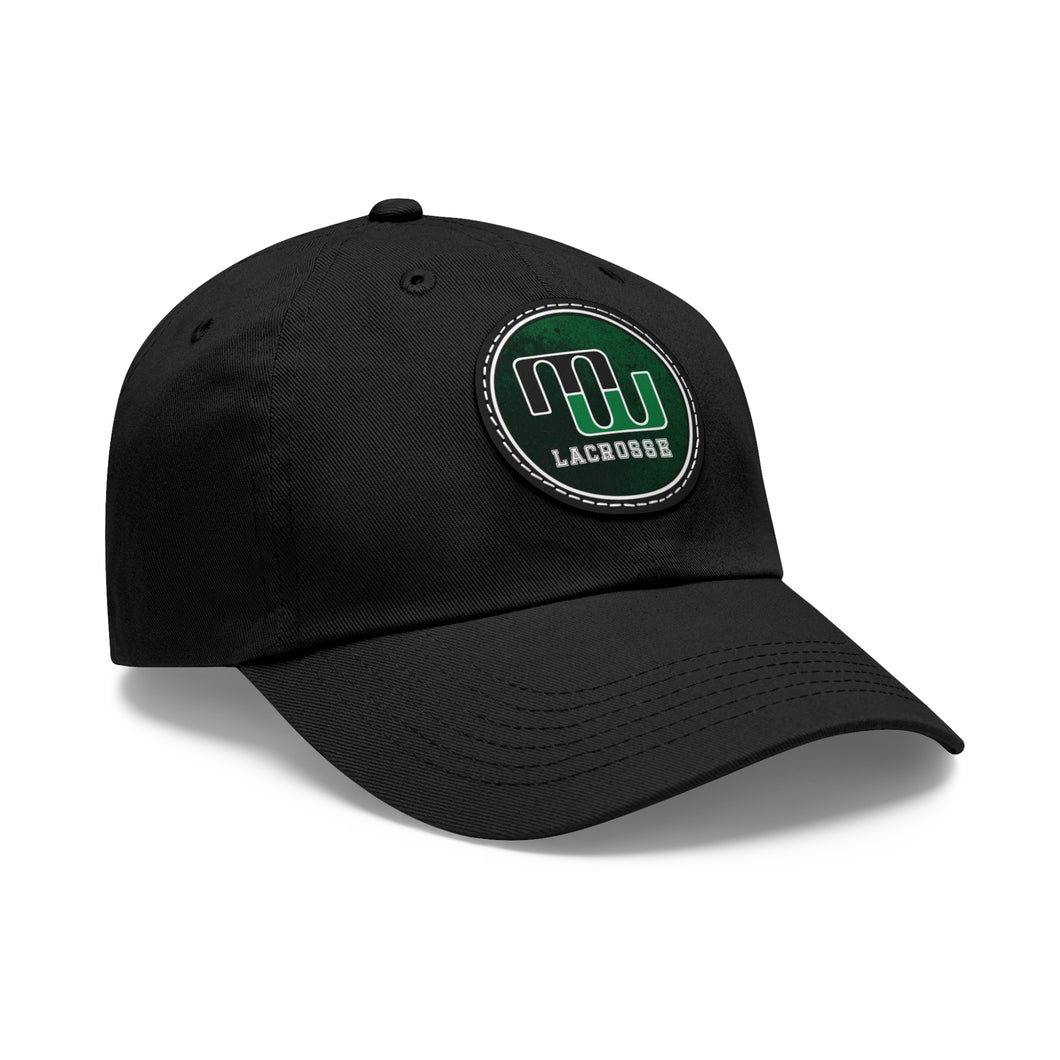 Team Logo Leather Patch Dad Hat