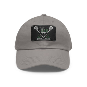 20th Anniversary Dad Hat with Leather Patch