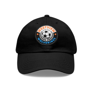 Dad Hat with Leather Patch