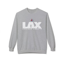 Load image into Gallery viewer, Gildan Brand LAX Lincoln Liberty Crewneck Sweatshirt